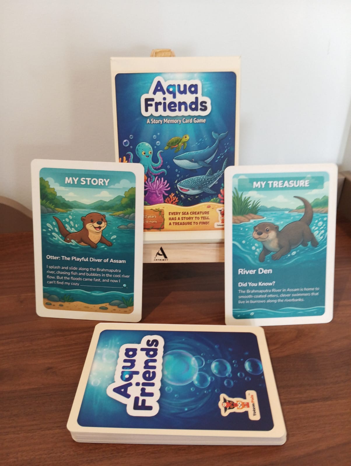 Aqua Cards