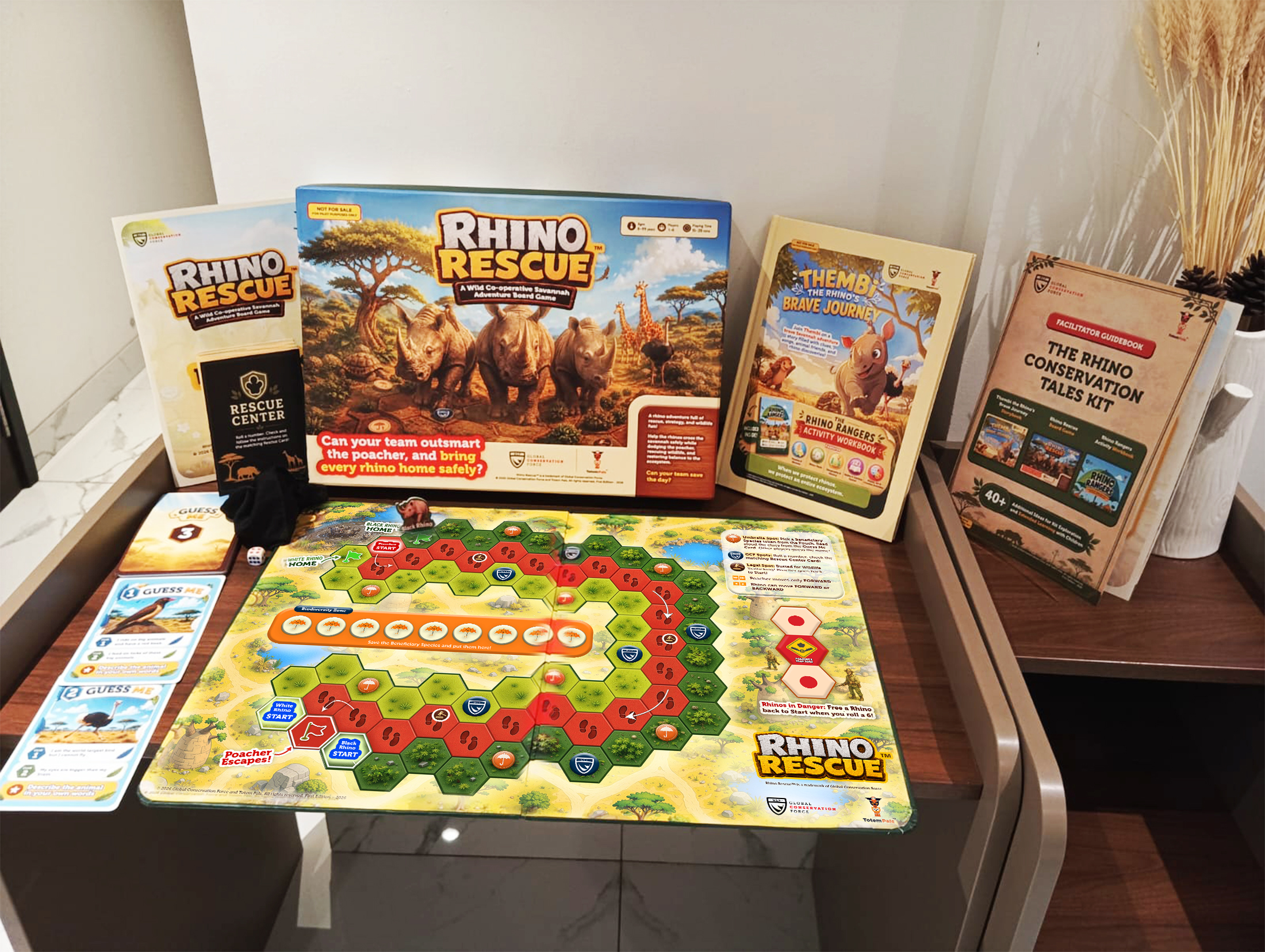 Rhino Rescue game kit